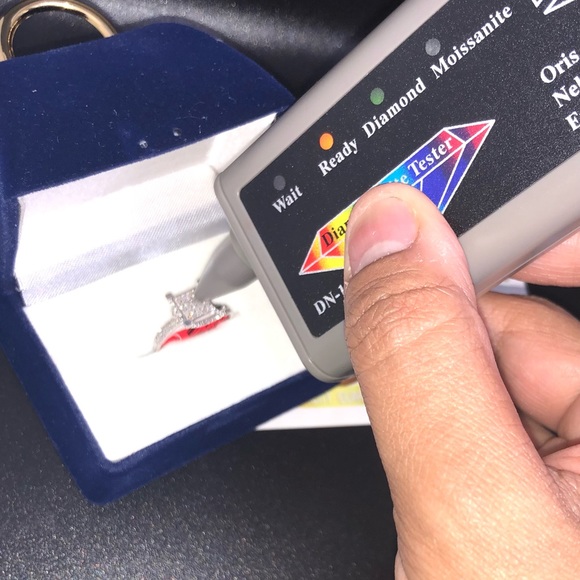 Real diamond designer head turner ring NOT CZ SALE - Picture 7 of 11